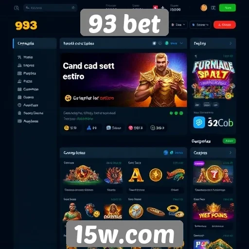 Experiência do usuário na interface do 93 bet